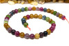 Jade Polished 8mm Round Dyed Light Tourmaline