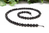 Black Onyx A Grade Polished 6mm Faceted Round - 64 Cut