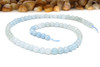 Aquamarine Polished 6mm Banded Round