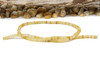 Yellow Jade Polished 2x4mm Rondelle