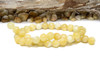 Natural Yellow Jade Polished 10mm Round