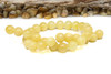 Natural Yellow Jade Polished 12mm Round
