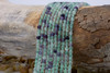 Rainbow Fluorite AB Grade Polished 4mm Round
