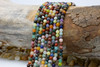 Mixed Gemstones Polished 4mm Round