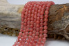 Red Cherry Quartz Polished 8mm Round