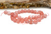 Red Cherry Quartz Polished 10mm Round