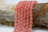 Red Cherry Quartz Polished 10mm Round