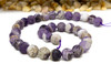 Sage Amethyst Matte 12mm Round