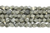 Pyrite Polished 8x10mm Faceted Nugget