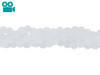 Crystal Quartz Grade A Matte 8mm Round