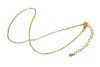 18K Gold Plated Brass 15-17" Finished Necklace