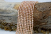 Zircon CZ AA Grade Polished Peach 5mm Faceted Round