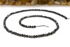 Zircon CZ AA Grade Polished Jet 3mm Faceted Round