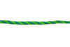 Parachute Cord 4mm 7 Strand Core Polyester - Green / Blue / Yellow Plaid
