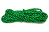 Parachute Cord 4mm 7 Strand Core Polyester - Green / Blue / Yellow Plaid