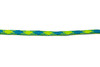 Parachute Cord 4mm 7 Strand Core Polyester - Neon Lime / Blue Gingham Plaid