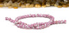 Ceramic Polished 6mm Round Pink Flower