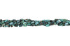 Chinese Turquoise Polished 8x12mm Faceted Tube