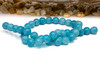 Jade Polished 10mm Round Dyed Blue Skies