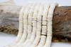 Shell Pearl Ivory 2x11.5mm Heishi