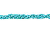 Howlite Turquoise Polished 6mm Round