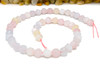 Natural Jade Polished 7-8mm Dyed Pink Mix Star-Cut