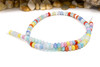 Natural Shell Polished 3x5mm Dyed Summer Mix Rondelle