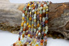 Mixed Gemstones Polished Approx. 6-8mm Fall Mix Nugget