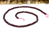 Garnet Polished 3x4mm Faceted Lantern