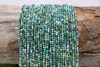 Nevada Turquoise Polished 2mm Faceted Round