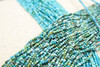Nevada Turquoise Polished 2mm Faceted Round