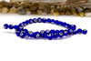 Evil Eye Polished 8mm Royal Blue Glass Round