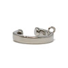 Platinum Plated 14mm Ear Cuff with Ring - 1 Pair
