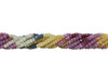 Sri Lanka Sapphire Multi Color Polished 3mm Faceted Rondelle