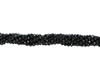 Black Spinel Polished 3mm Faceted Round