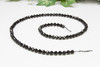 Black Spinel Polished 4mm Faceted Round