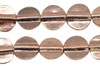 Rose Gold Plated Brass 11mm Flat Round
