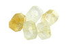 Citrine 20x15mm Faceted Flat Nugget