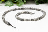Grey Crazy Lace Agate Polished 6mm Round