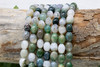 Moss Agate Polished 8x10mm Rice