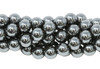 Hematite Polished 8mm Round