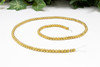 Gold Plated Hematite Polished 3mm Round