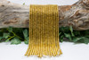 Gold Plated Hematite Polished 2x4mm Rondelle
