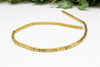 Gold Plated Hematite Polished 2x4mm Heishi
