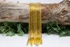 Gold Plated Hematite Polished 2x4mm Heishi