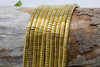 Gold Plated Hematite Polished 2x4mm Heishi