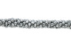 Platinum Plated Hematite Polished 4mm Faceted Round