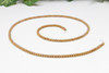 Rose Gold Plated Hematite Polished 2mm Round