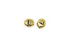 L Alphabet Bead - Gold Plated