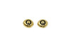 Gold Plated 6.75x6mm Q Alphabet Bead